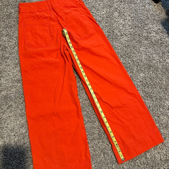 Maeve Colette Pants Size 29 Bright Orange - Picture 4 of 6